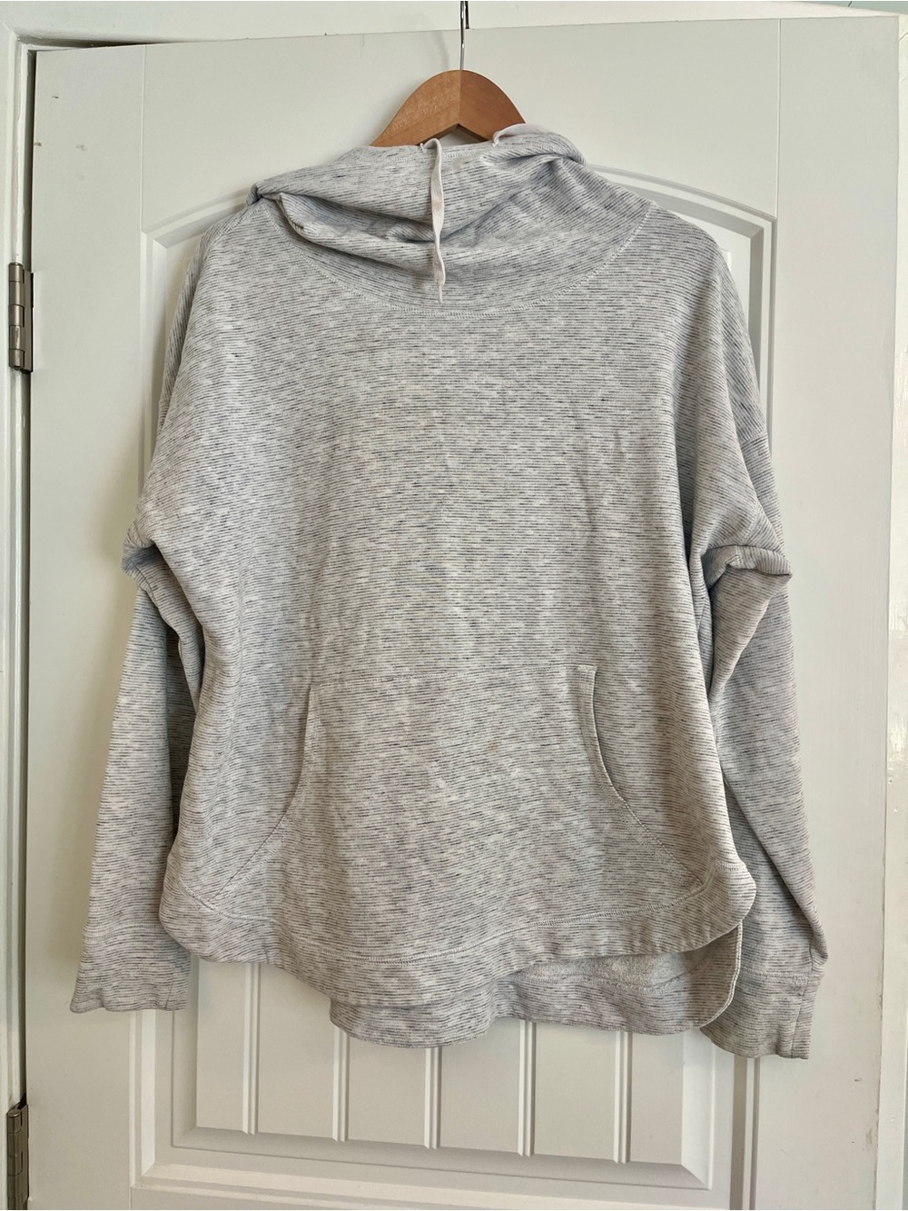 Champion Light Gray Women's Cowl Hoodie Sweatshirt